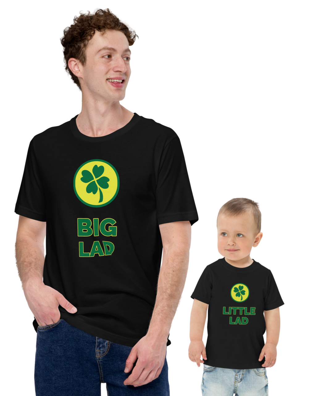 Lads of Éire - Father & Son Irish T-Shirt Duo